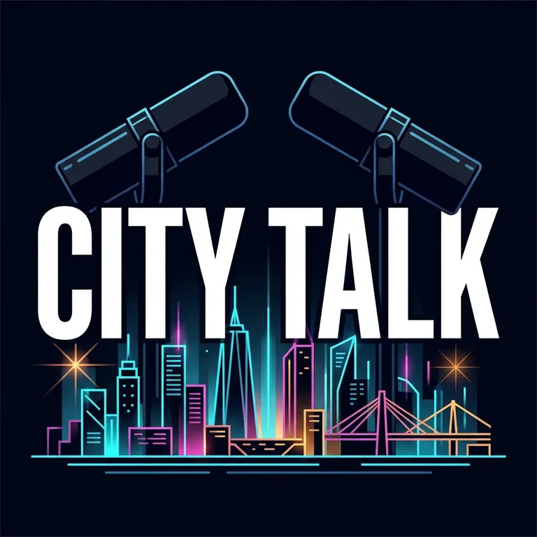 Example Podcast cover art image made with Nano Banana Pro