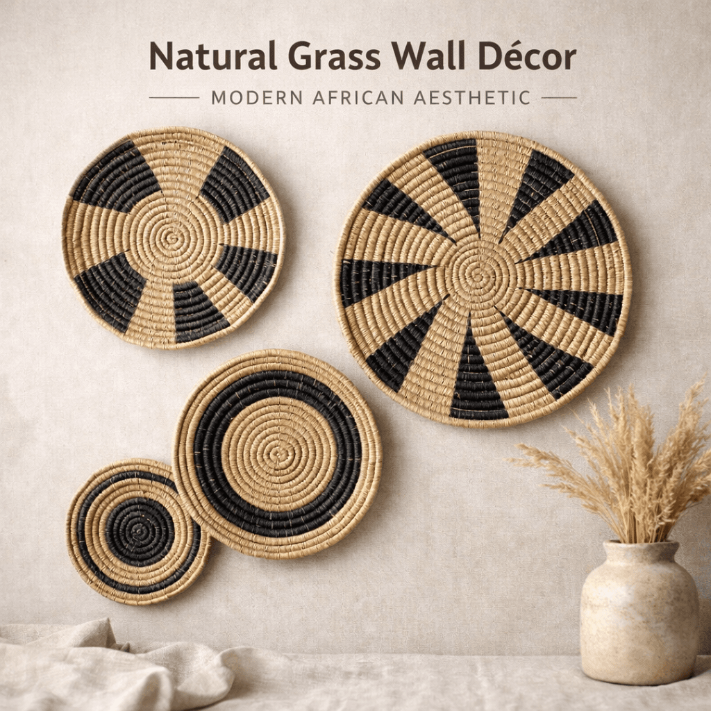 Natural Grass Wall Décor